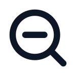 Zoom Out SVG Icon